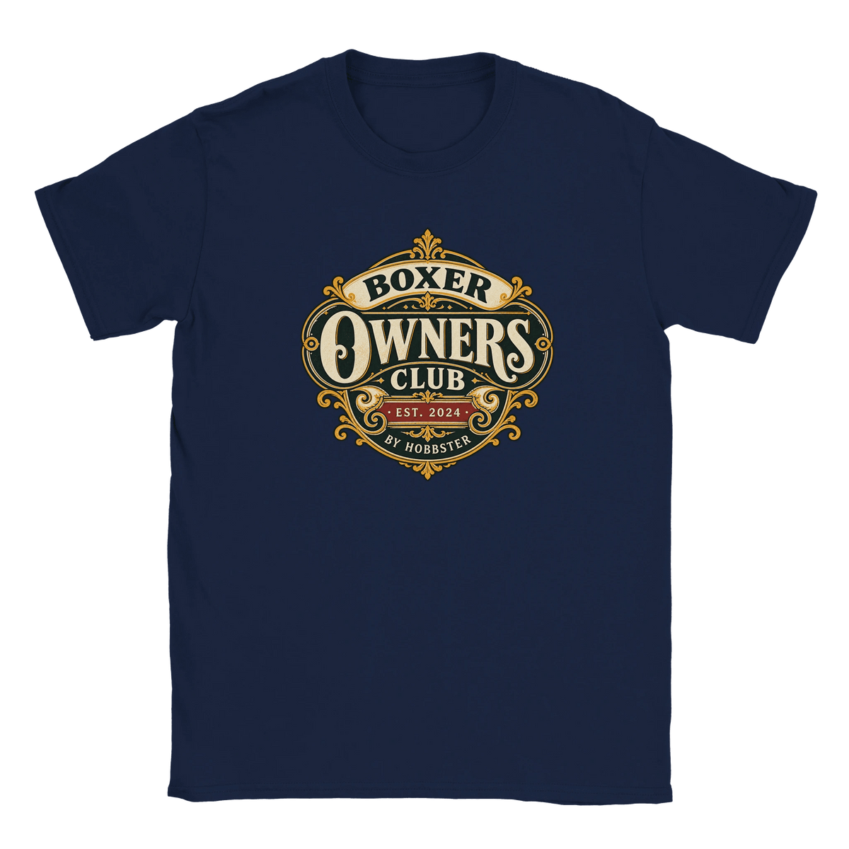 Boxer Owners Club Men's T-shirt - Hobbster
