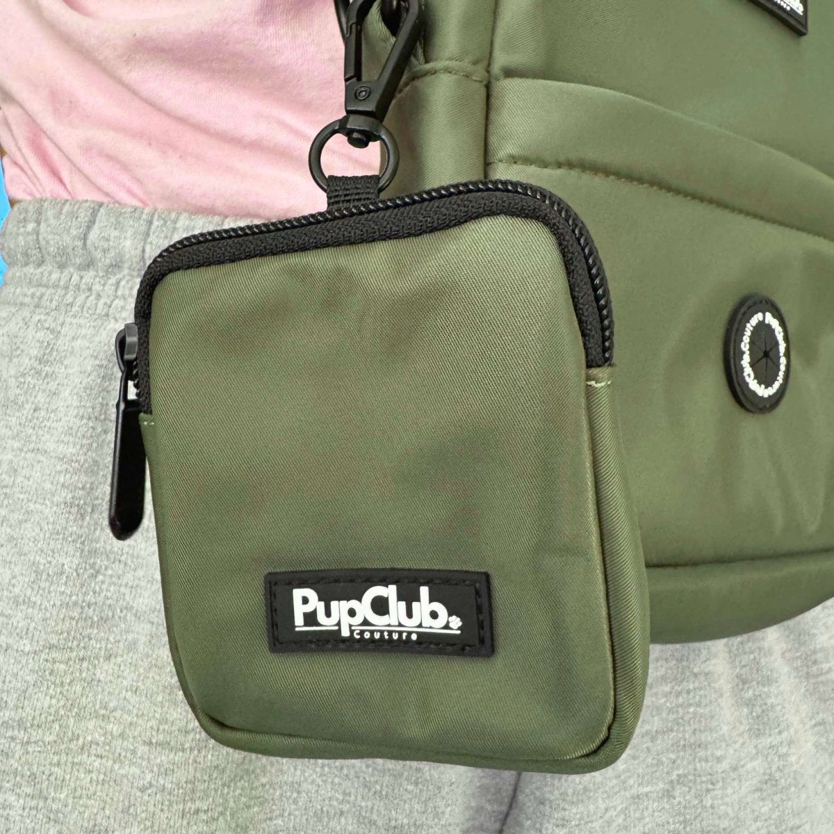 Dog Treat Pouch - Khaki Green - Hobbster