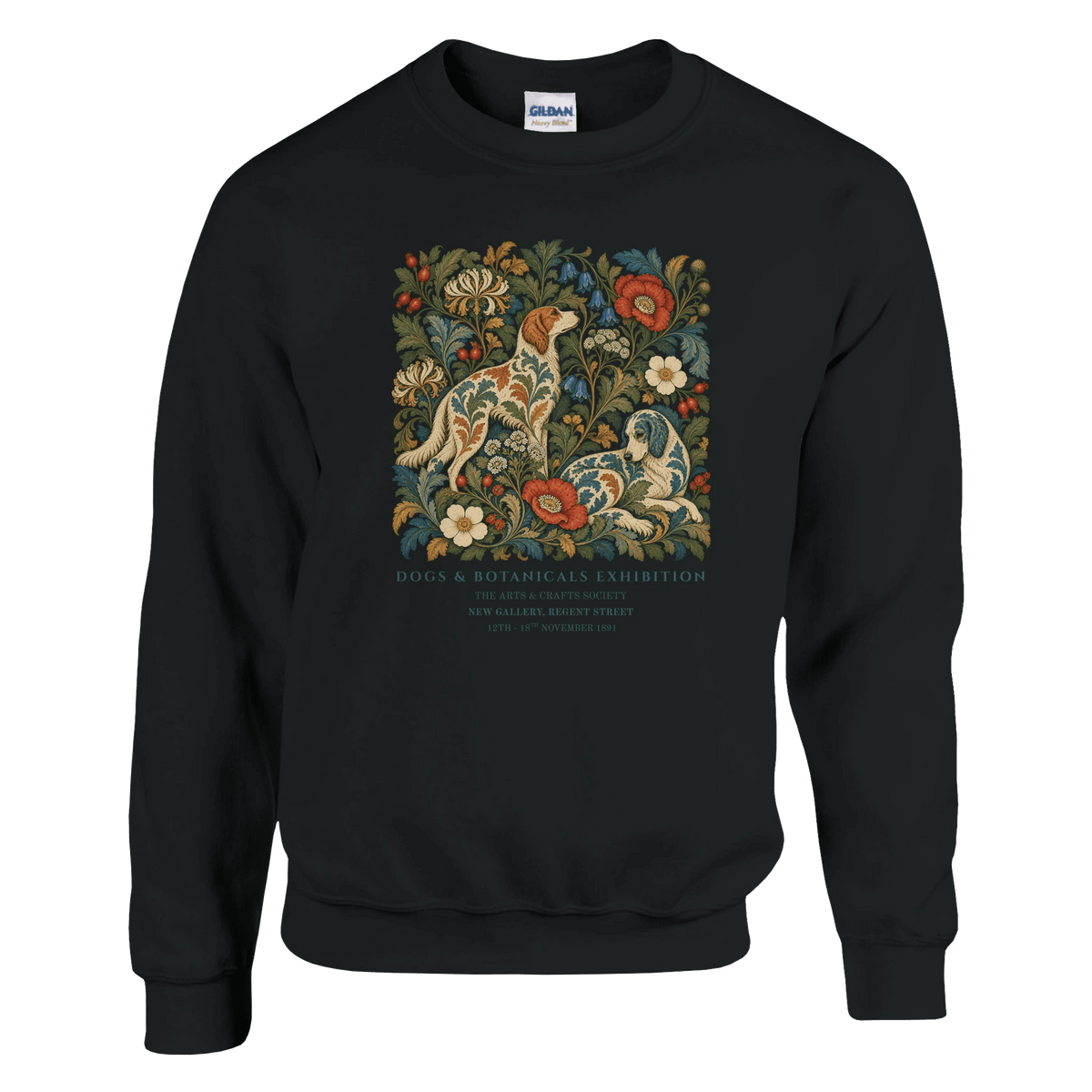 Garden Spaniels Women's Crewneck Sweatshirt - Hobbster