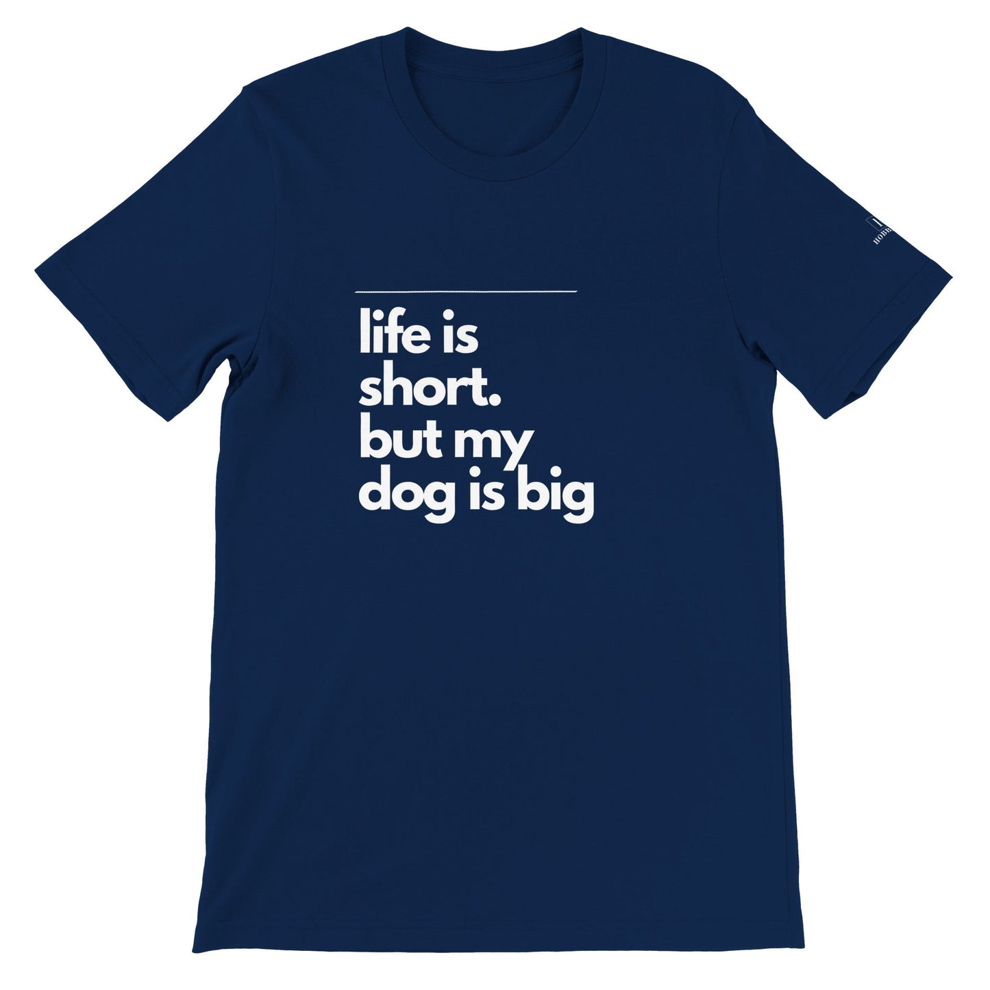 Life Is Short Men's Crewneck T-shirt - Hobbster