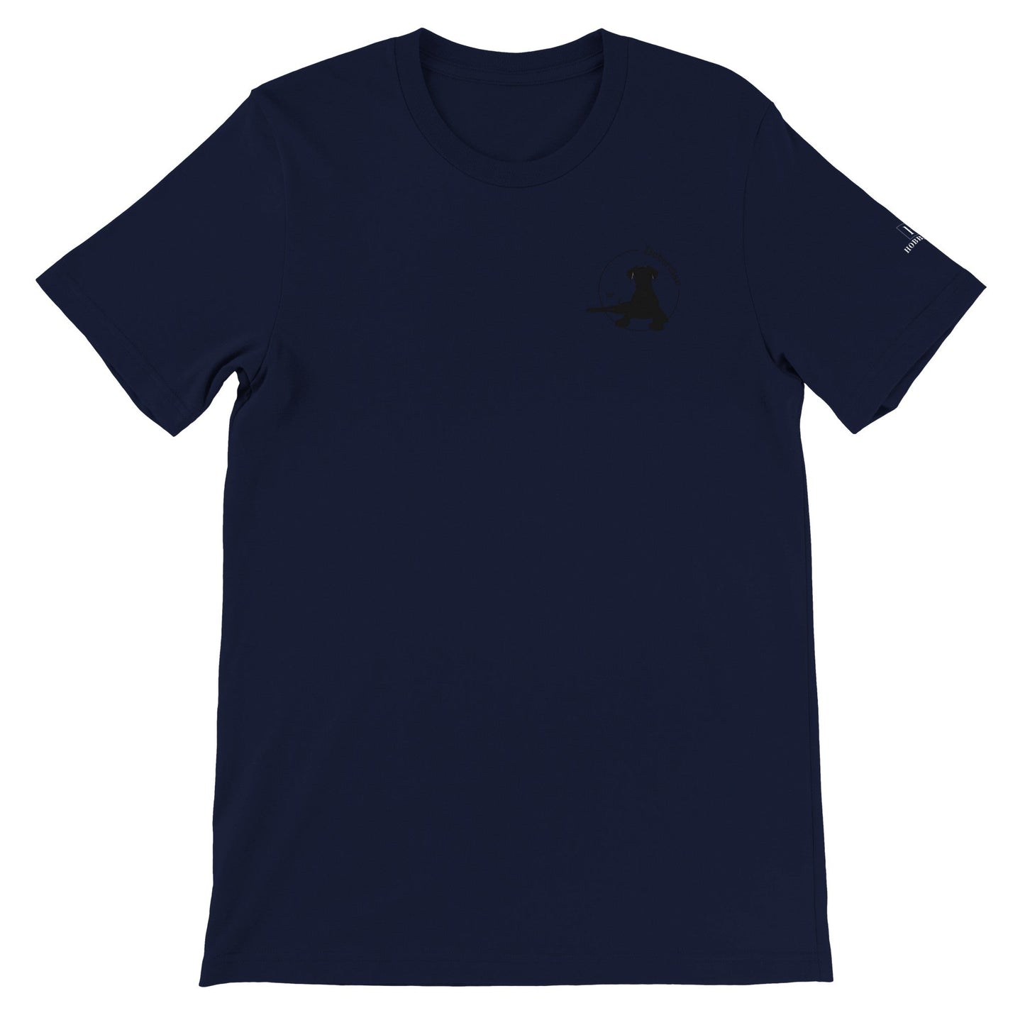 Men's Crewneck T-shirt with Doberman logo - Hobbster