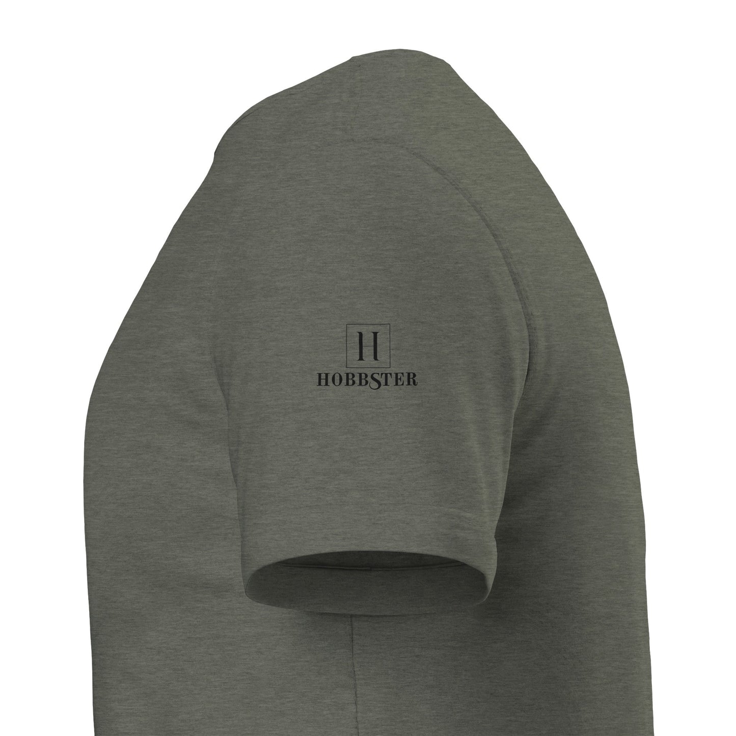 Men's Crewneck T-shirt with Rhodesian Ridgeback logo - Hobbster