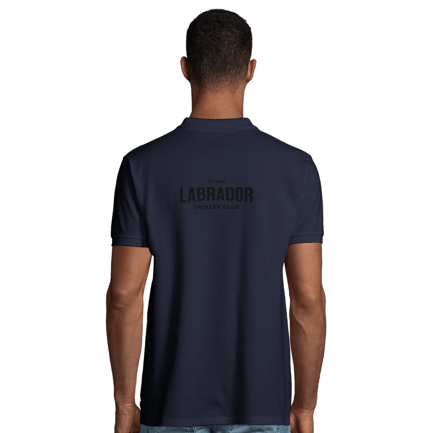 The Labrador Owners Club Organic Cotton Polo Shirt - Hobbster