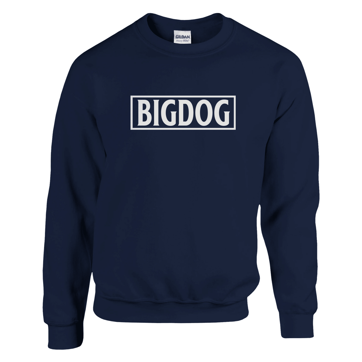 Big Dog Logo Men's Crewneck Sweatshirt - Hobbster