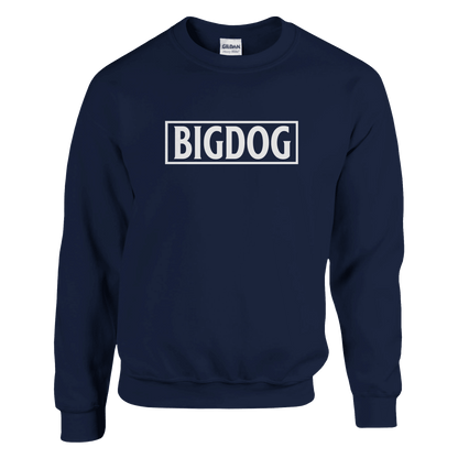 Big Dog Logo Men's Crewneck Sweatshirt - Hobbster