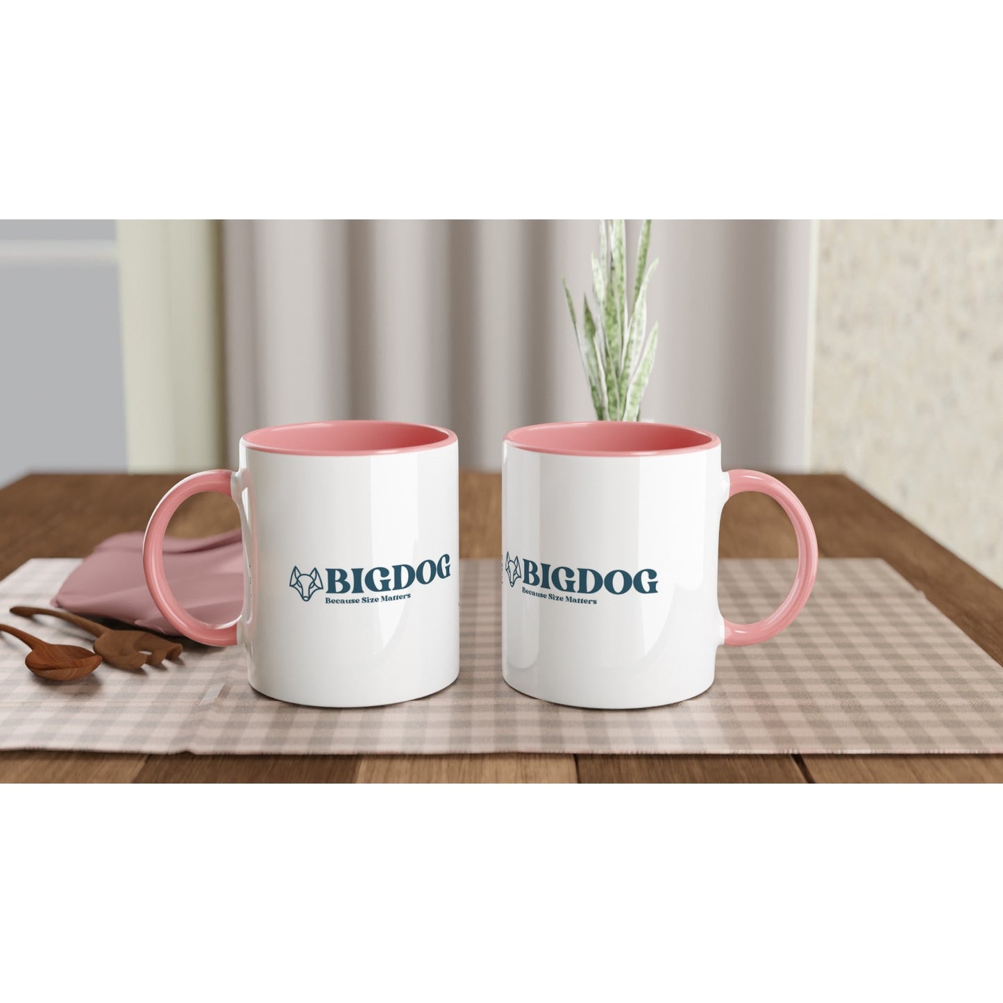 11oz Ceramic Mug with Big Dog slogan - Hobbster