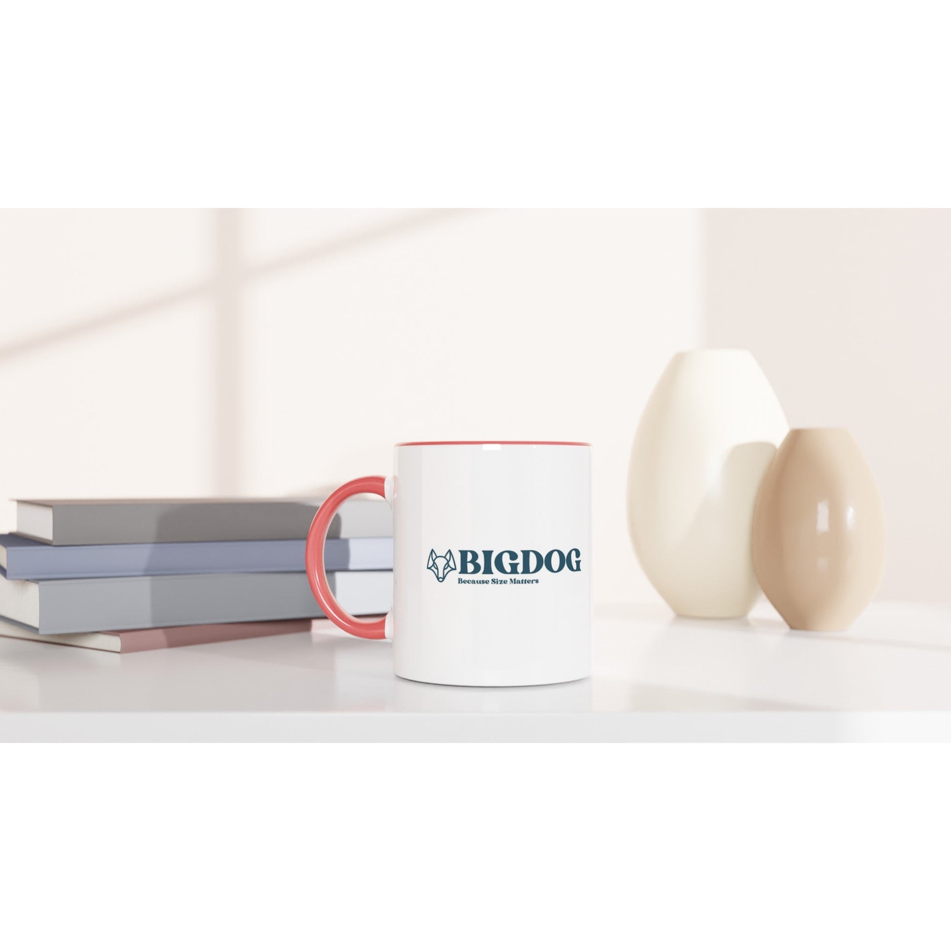 11oz Ceramic Mug with Big Dog slogan - Hobbster