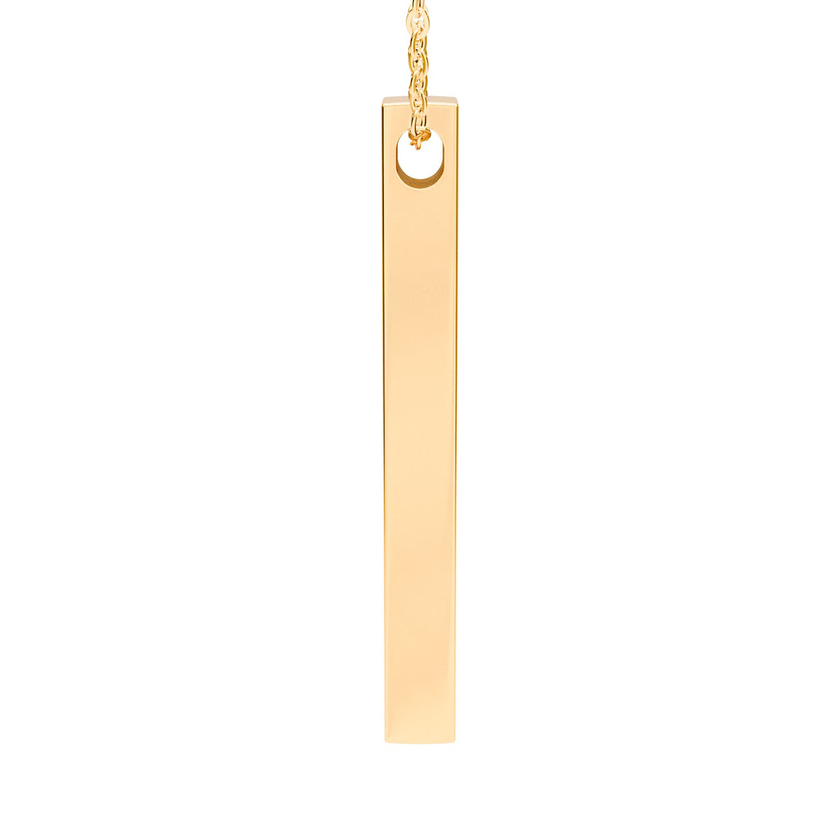 Personalised Engraved Dog Name Bar Necklace