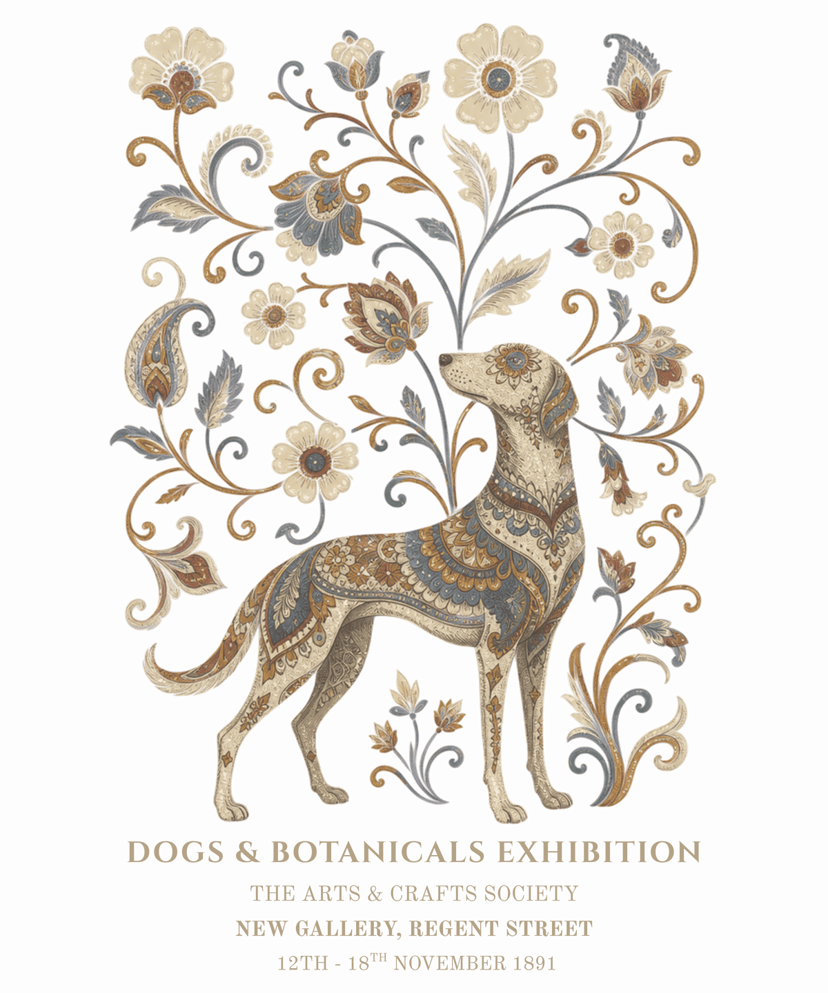 The Gilded Hound Men's Cotton T-shirt