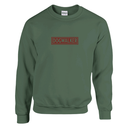 Dogwalker Men's Crewneck Sweatshirt - Hobbster