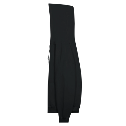 Cane Corso Owners Club women's zip hoodie in Black, side view