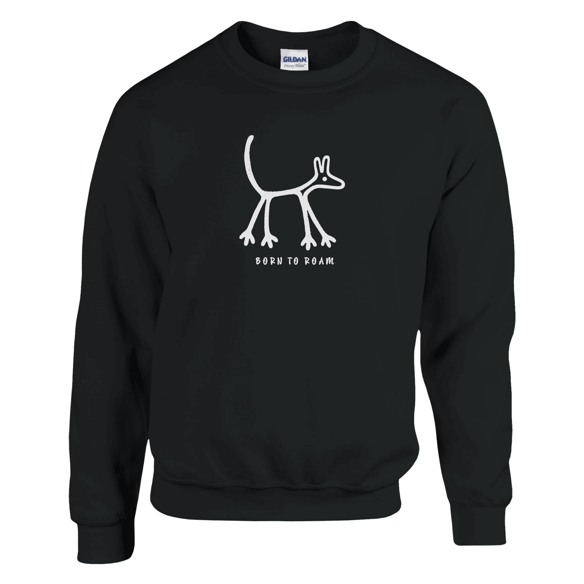 Born To Roam Men's Crewneck Sweatshirt - Hobbster