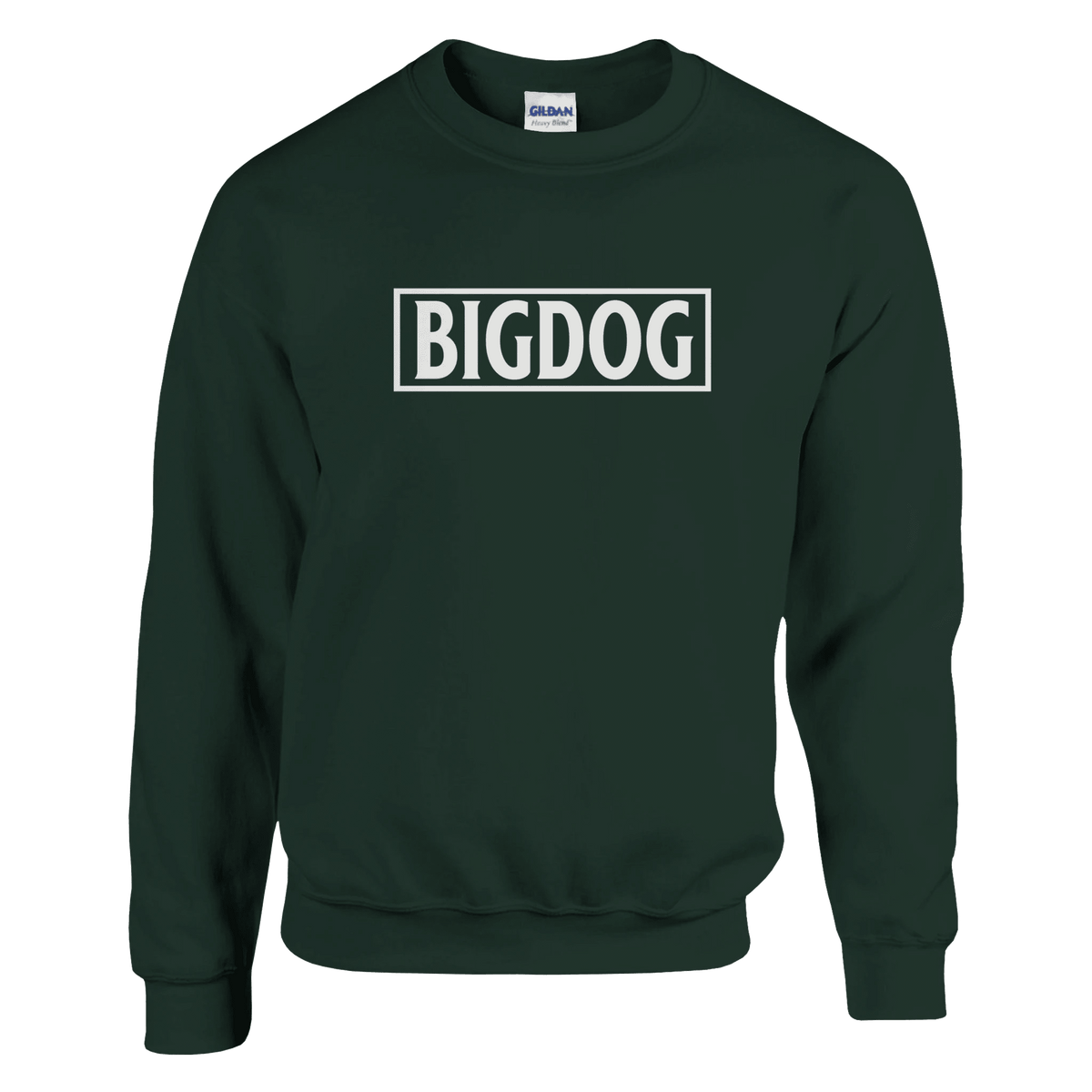 Big Dog Logo Men's Crewneck Sweatshirt - Hobbster