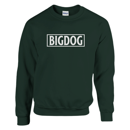 Big Dog Logo Men's Crewneck Sweatshirt - Hobbster