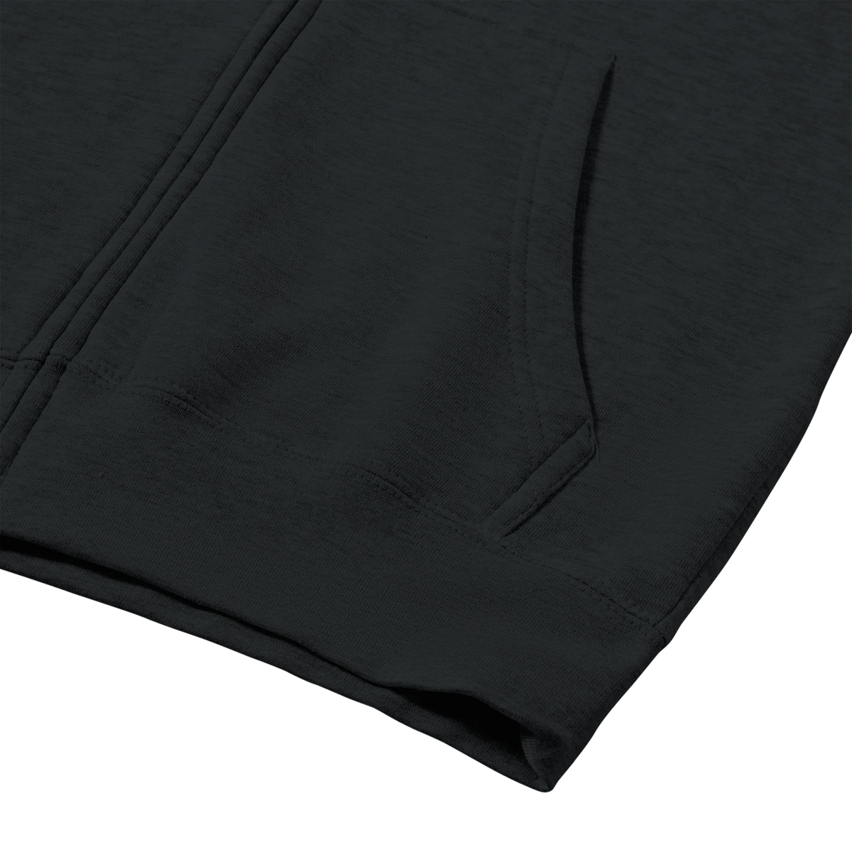 Doberman Owners Club men's zip hoodie in Black
