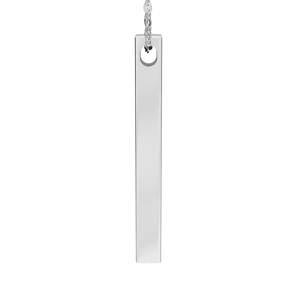 Personalised Engraved Dog Name Bar Necklace