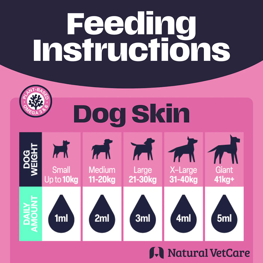 Natural VetCare Dog Skin Oil [100ml]