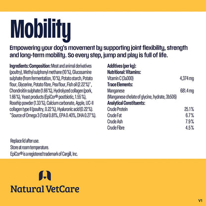 Natural VetCare Mobility 50 Soft Chews [225g]