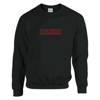 Dogwalker Men's Crewneck Sweatshirt - Hobbster