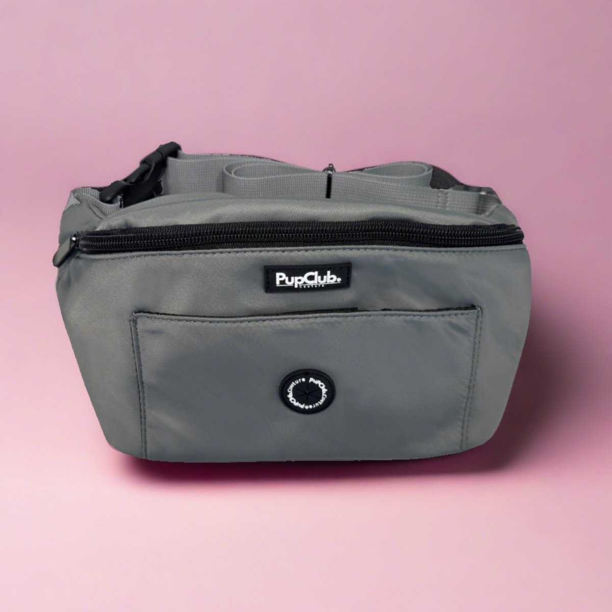 Dog Walking Bum Bag - Grey - Hobbster