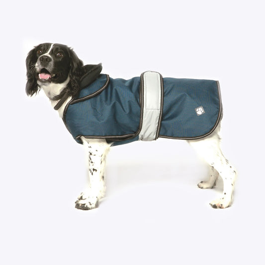 Danish Design 2-in-1 Four Seasons Dog Coat Blue (65cm) Medium