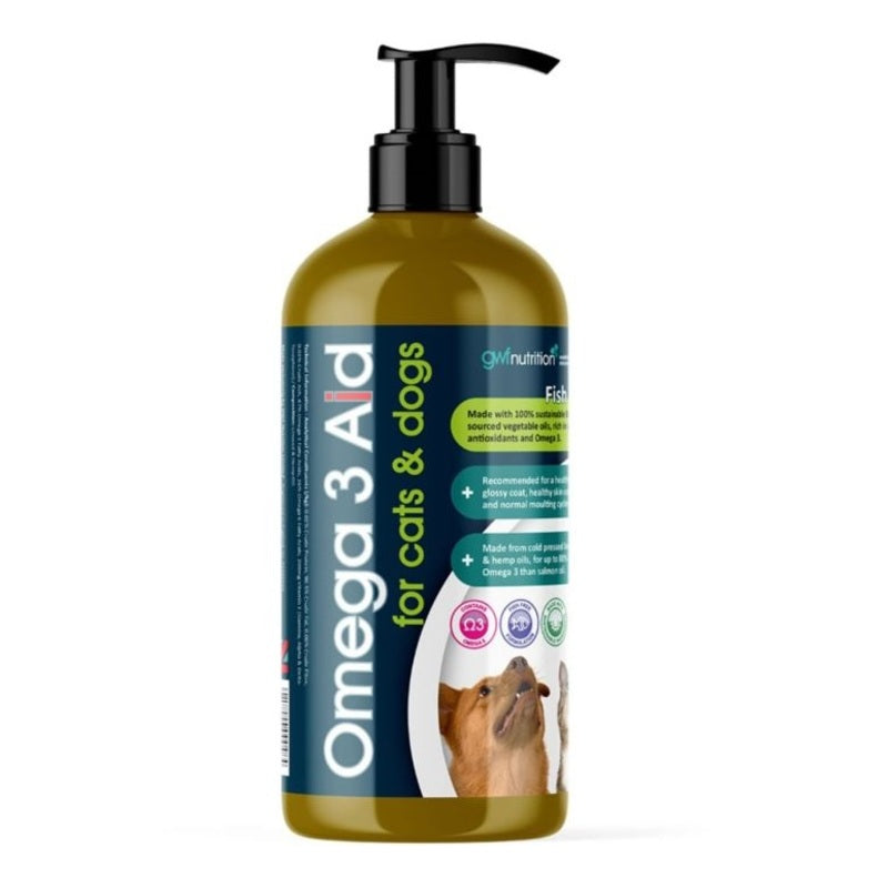 GWF Nutrition Omega 3 Aid for Dogs & Cats [500ml]
