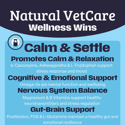 Natural VetCare Calm & Settle 50 Soft Chews [225g]