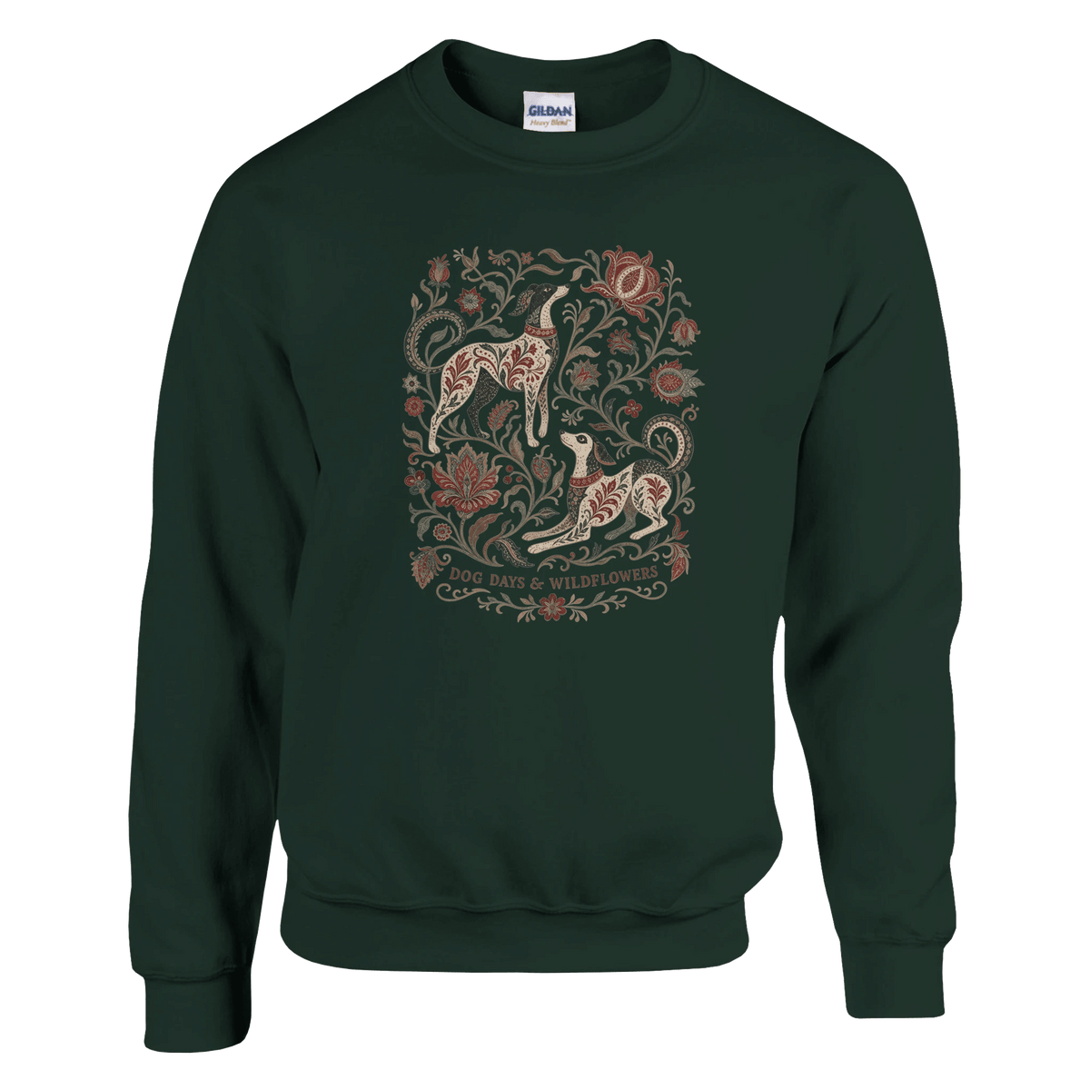 Men's Classic Unisex Crewneck Sweatshirt |Digs & Botanicals - Hobbster
