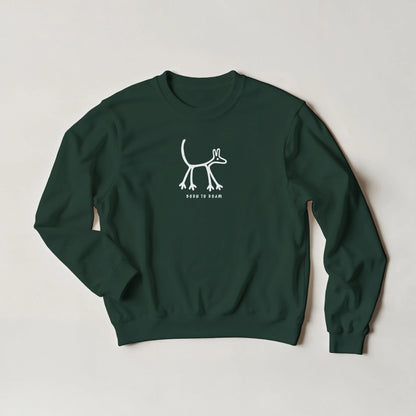 Born To Roam Men's Crewneck Sweatshirt - Hobbster