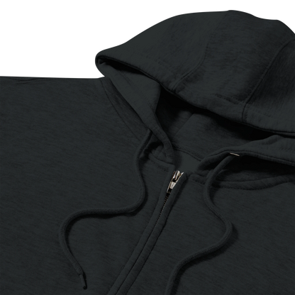 German Shepherd Owners Club men's zip hoodie in Black