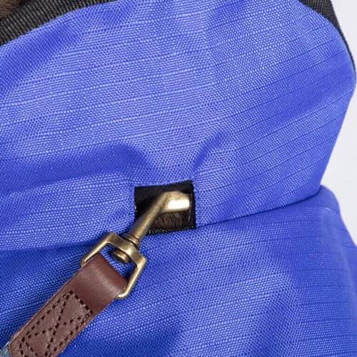 Battersea 2 - in - 1 Not All Heroes Wear Capes Dog Coat Blue [70cm] Large - Hobbster