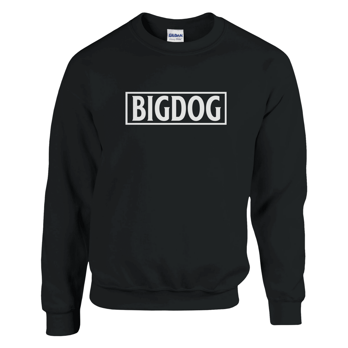 Big Dog Logo Men's Crewneck Sweatshirt - Hobbster