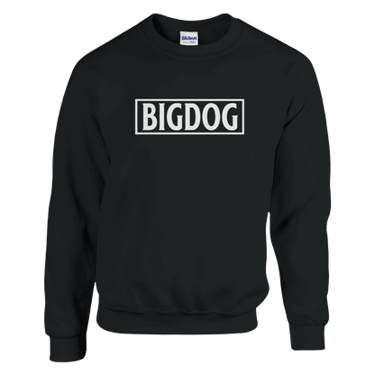 Big Dog Logo Men's Crewneck Sweatshirt - Hobbster