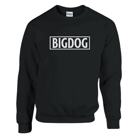 Big Dog Logo Men's Crewneck Sweatshirt - Hobbster