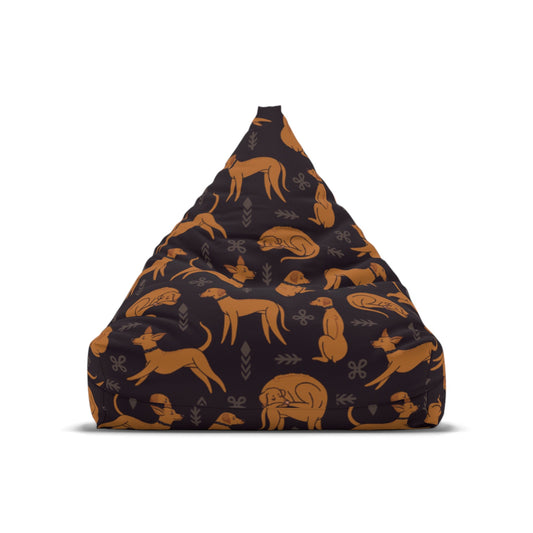 Bean Bag Chair Cover with Multiple Rhodesian Ridgeback Design - Hobbster