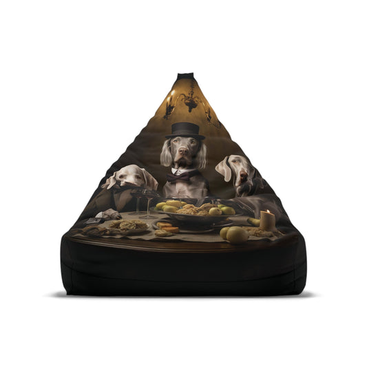 Bean Bag Chair Cover with Weimaraner's at Liquid Lunch Design - Hobbster