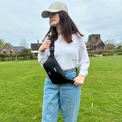 Dog Walking Bum Bag - Black - Hobbster