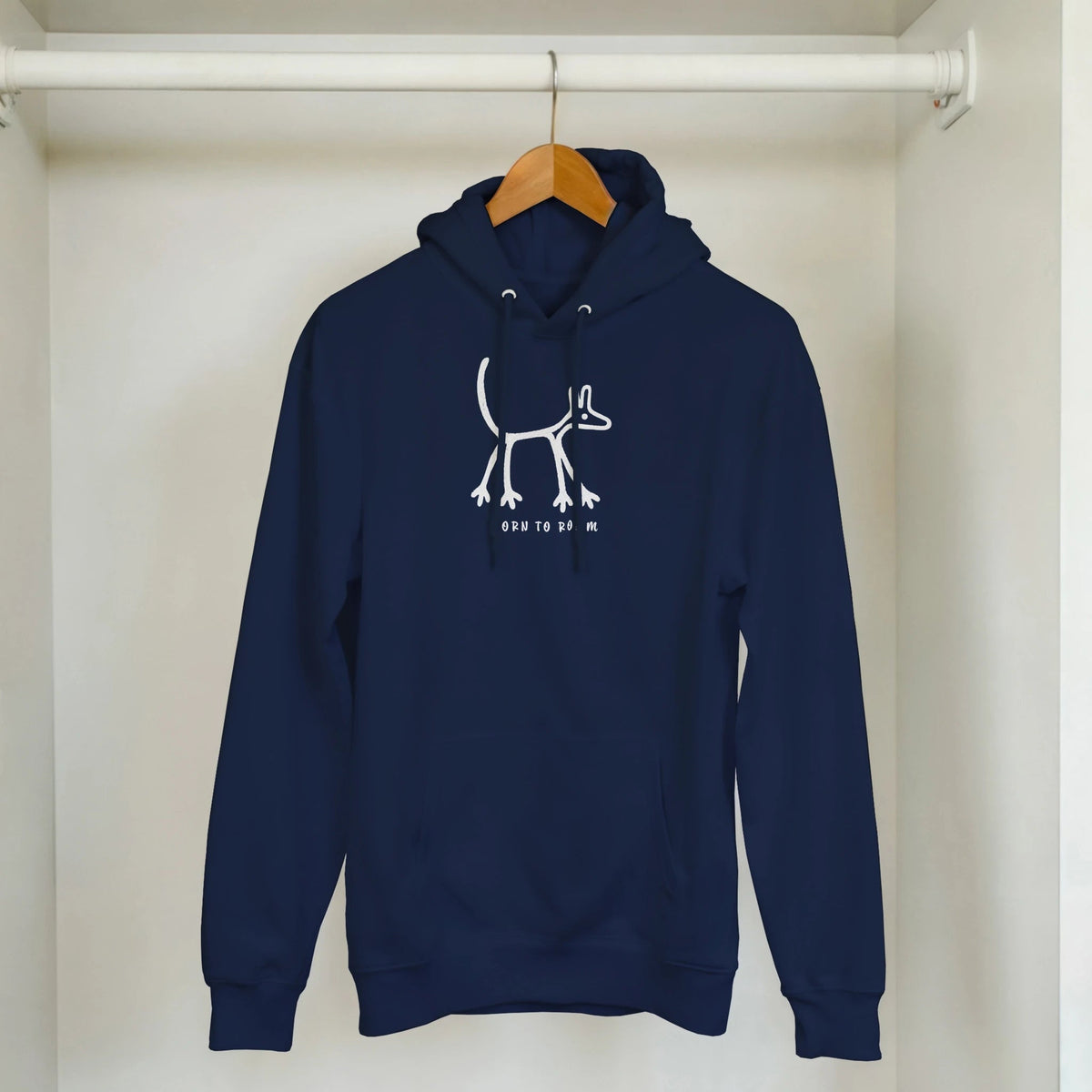 Born To Roam Classic Men's Hoodie - Hobbster