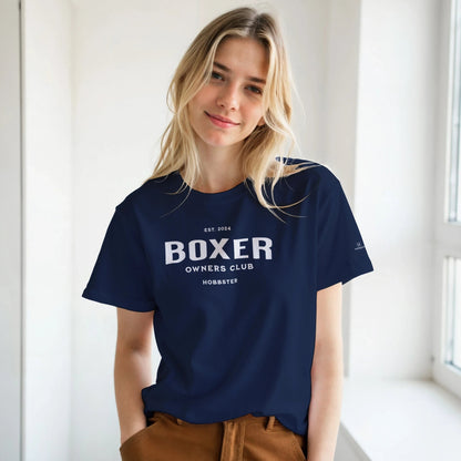 Boxer Dog Owners Club Crewneck Women's T-shirt - Hobbster