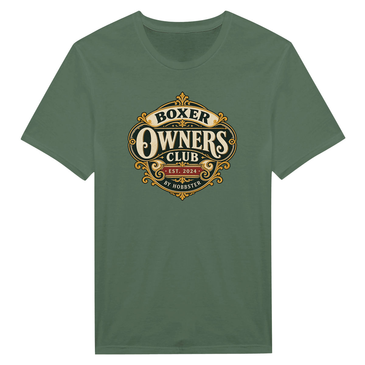 Boxer Owners Club Men's T-shirt - Hobbster