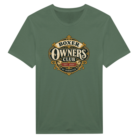 Boxer Owners Club Men's T-shirt - Hobbster