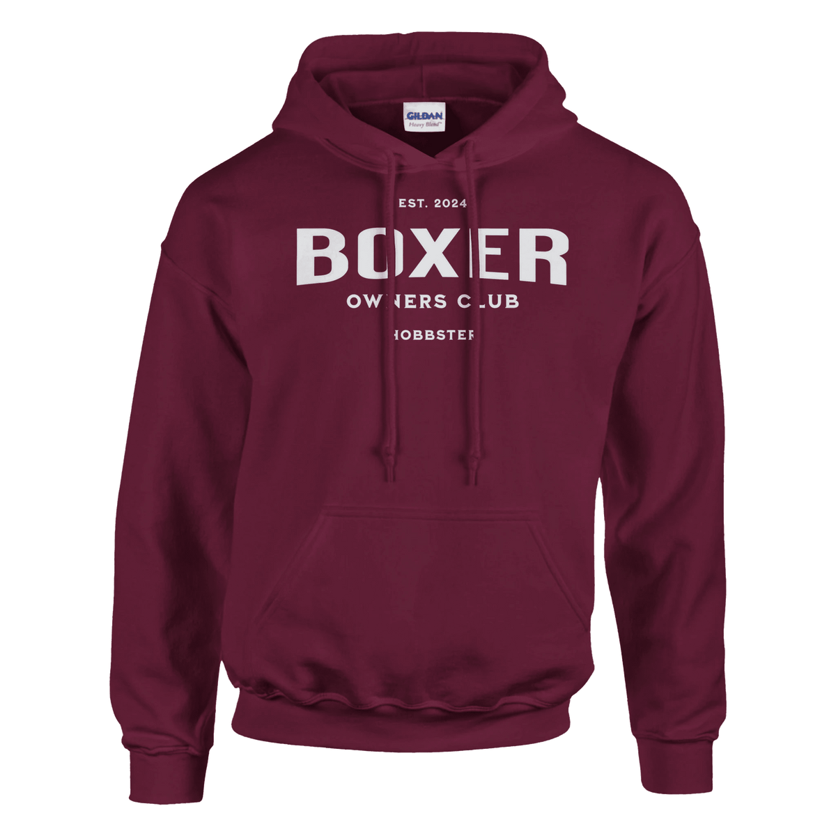 Boxer Owners Club Pullover Hoodie - Hobbster