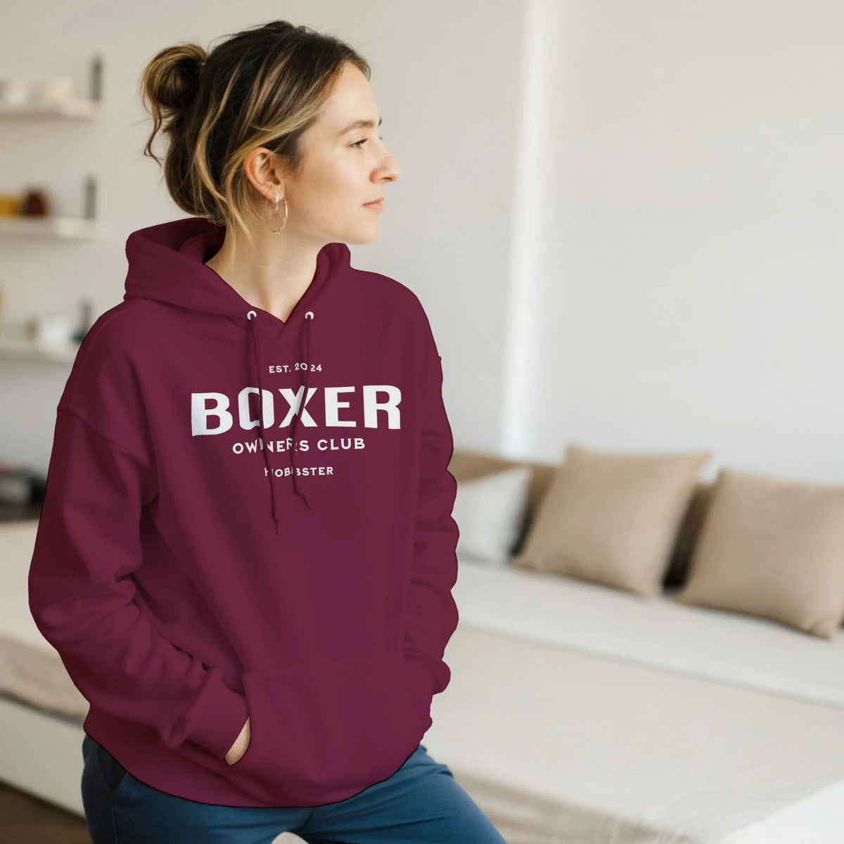 Boxer Owners Club Pullover Hoodie - Hobbster