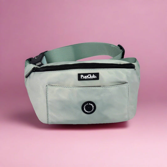 Dog Walking Bum Bag - Sage Green - Hobbster