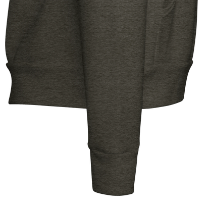 Boxer Owners Club men's zip hoodie in Charcoal Heather