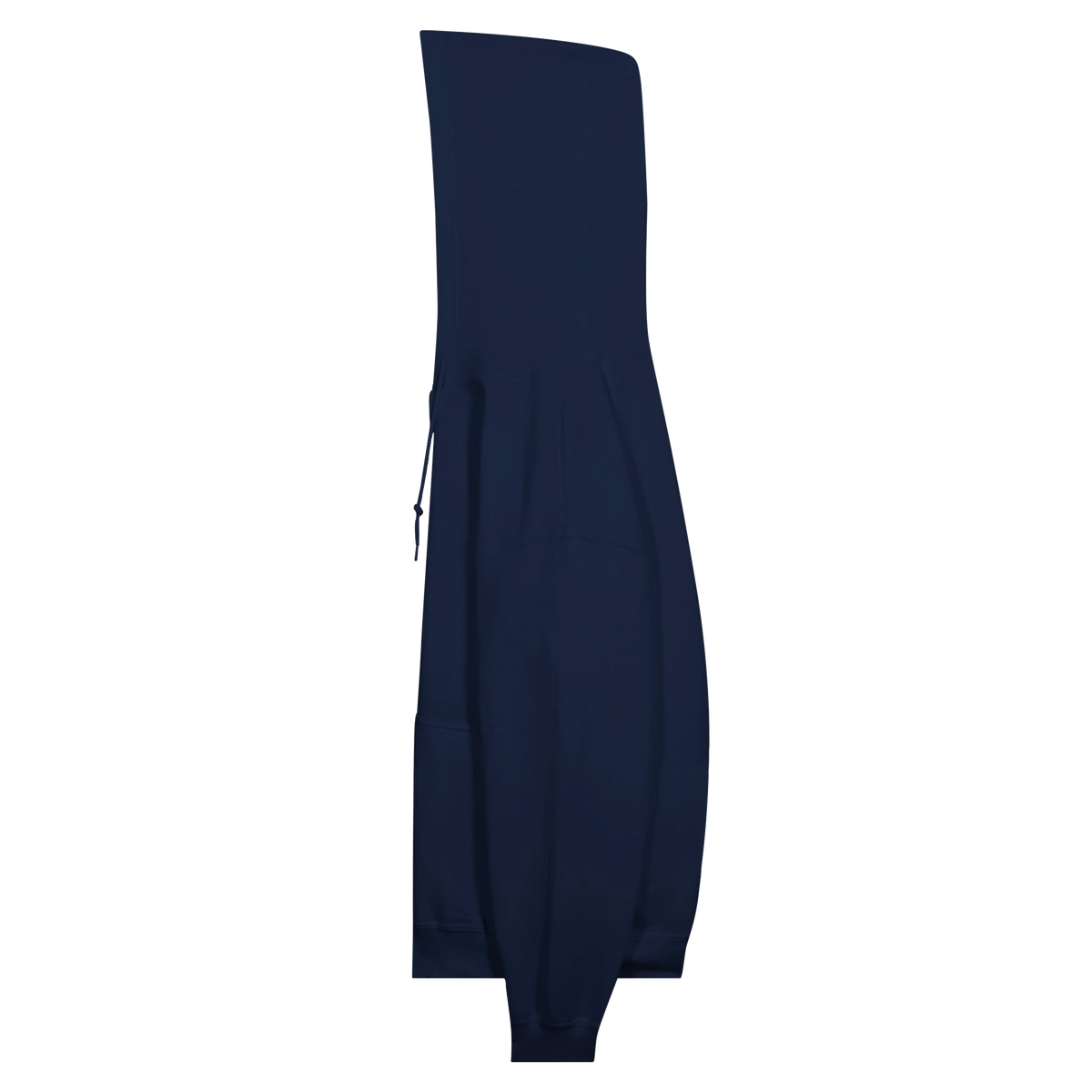 Siberian Husky Owners Club women's zip hoodie in Navy, side view