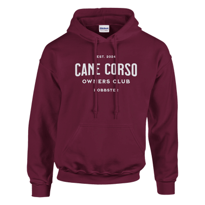 Cane Corso Owners Club Pullover Hoodie - Hobbster