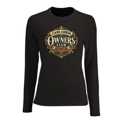 Cane Corso Owners Club Women's Long-Sleeve T-shirt - Hobbster