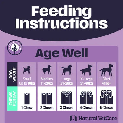 Natural VetCare Age Well 50 Soft Chews [225g]