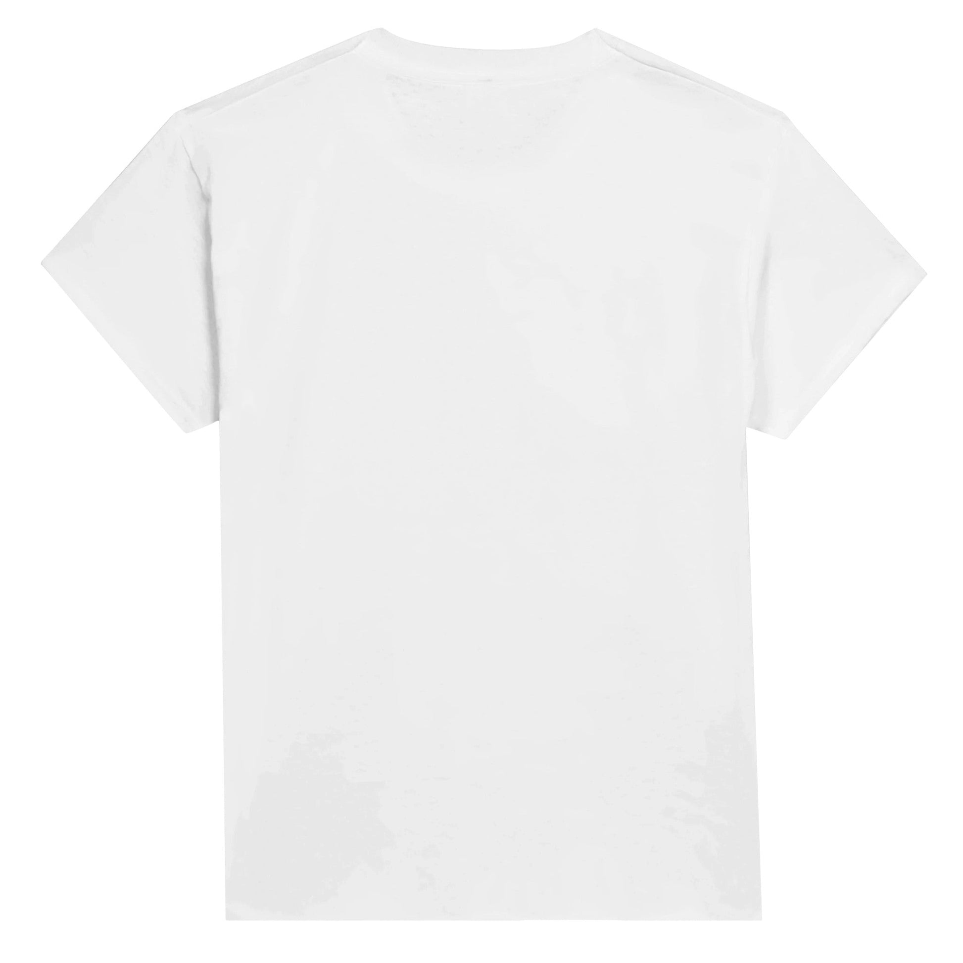 Classic Kids Cotton Crewneck T-shirt with Rhodesian Ridgeback Tile Effect Design - Hobbster